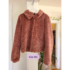 H&M teddy bear jacket